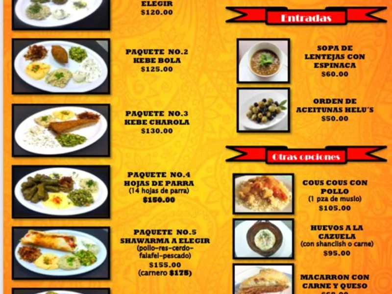 Helus productos árabes