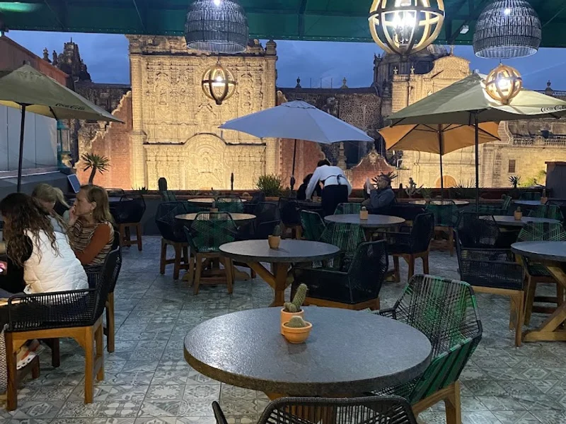 Terraza Los Pérez Carbón y Comal