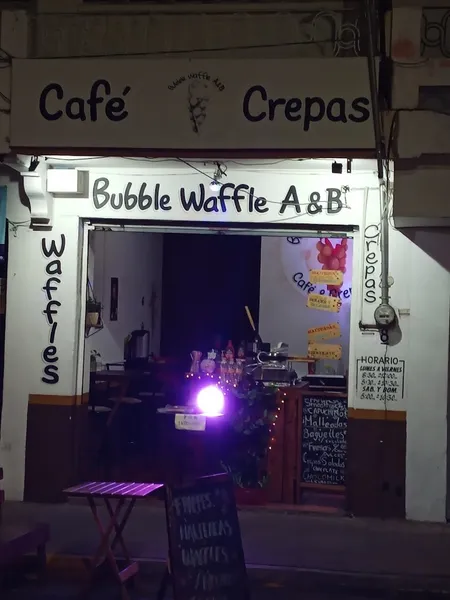 Bubble Waffle A&B Café & Crepas