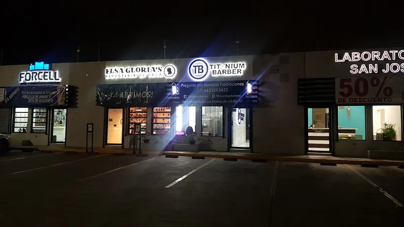 Titanium barber