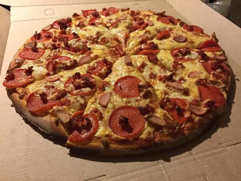 Valentine's pizza