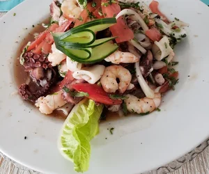 cóctel de camarón de Mérida