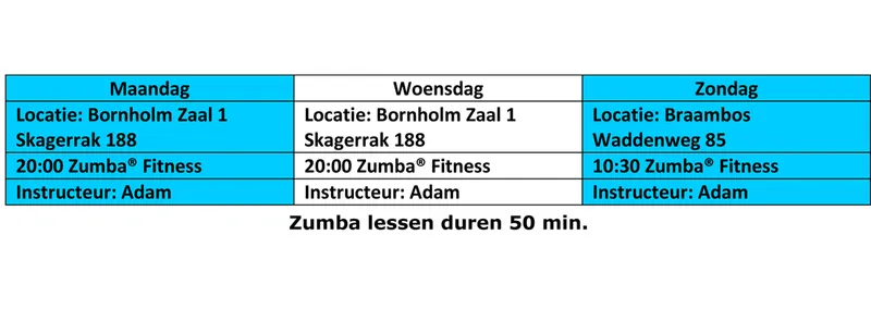 Zumba Hoofddorp