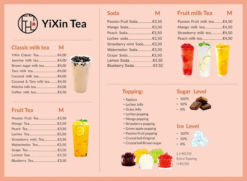 YiXin sushi & Bubble tea