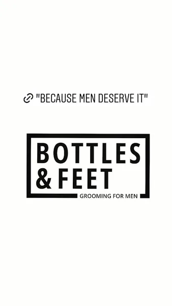 Bottles & Feet Grooming for men