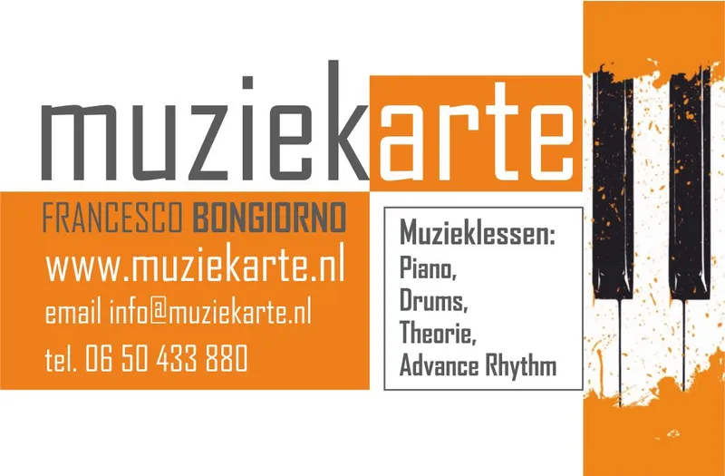 Muziekarte Muzieklessen