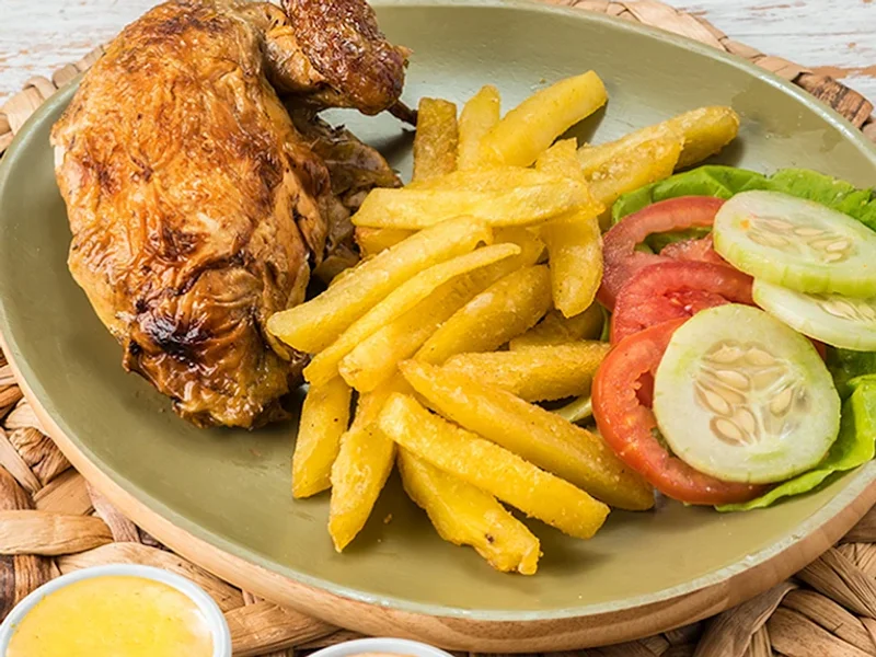 Pollos - Brasas & Carbón