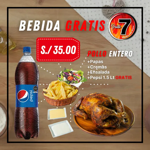 PUNTO 7 : El Pollo A La Brasa Mas Barato De LIMA