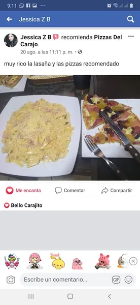 Pizzas Del Carajo