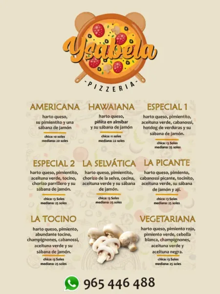 Pizzería Ysabela