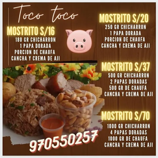 CHICHARRONES "TOCO TOCO"