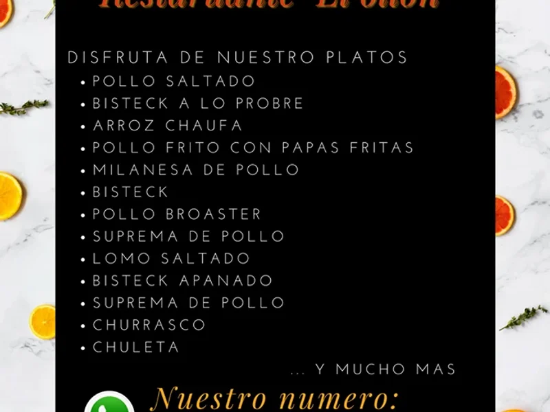 El Ollón restaurant- trujillo