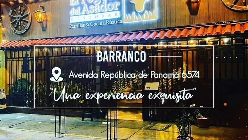 El Fogón del Asador Parrillas & Cocina Rústica - BARRANCO