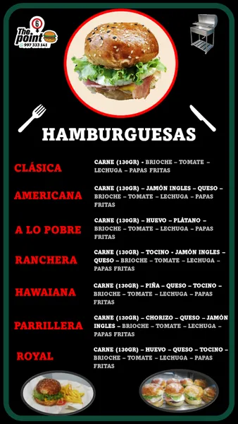 Hamburguesas The Point 6