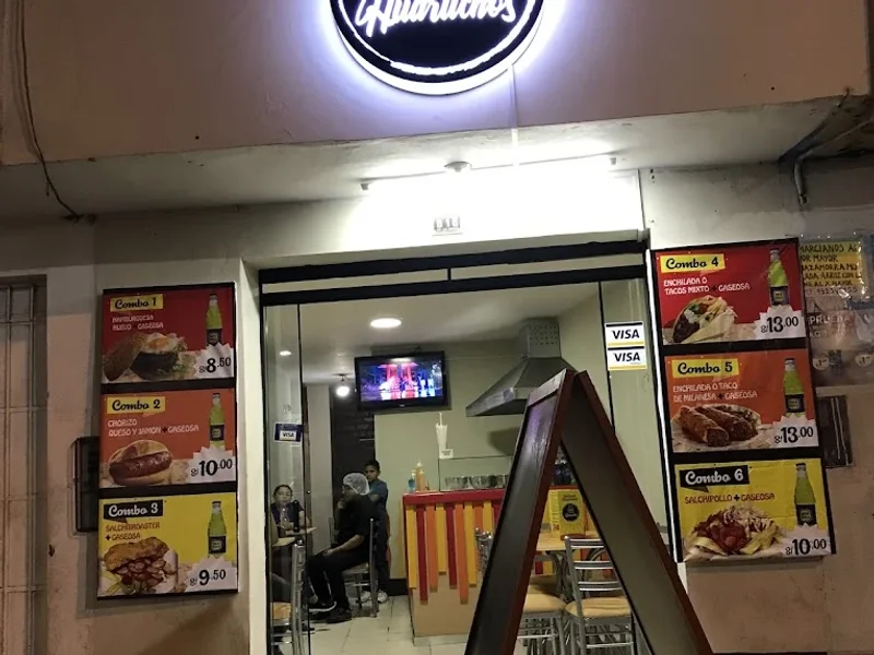 Huaruchos burger