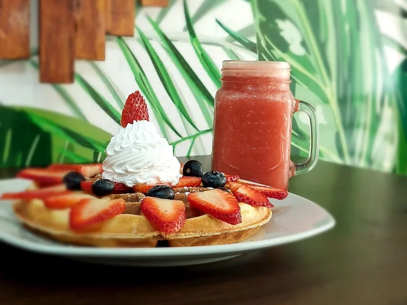 kinti crepé - waffle- café