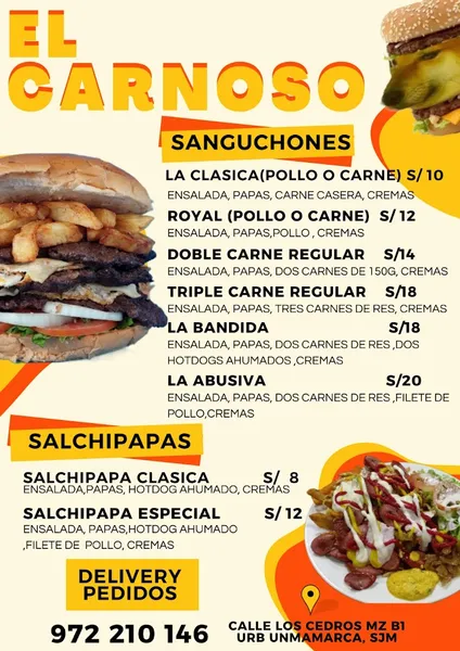 Hamburguesas El Carnoso