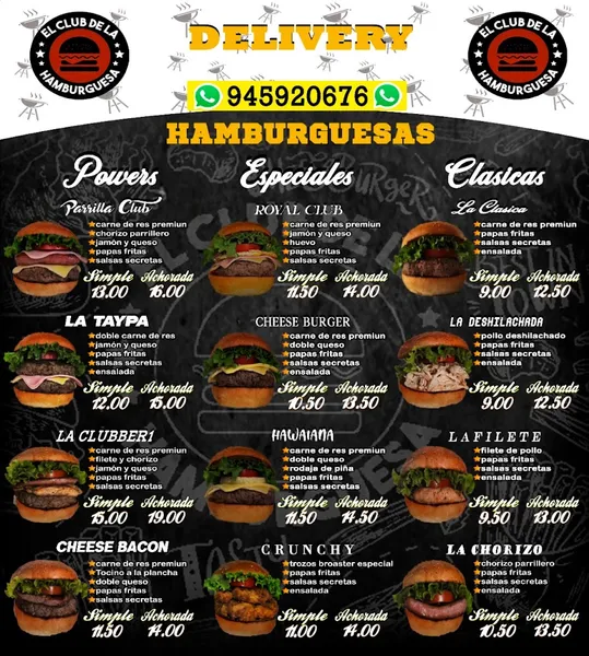 El club de la Hamburguesa