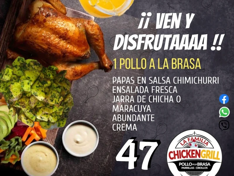 LA FAMILIA CHICKEN GRILL SANTA ANA