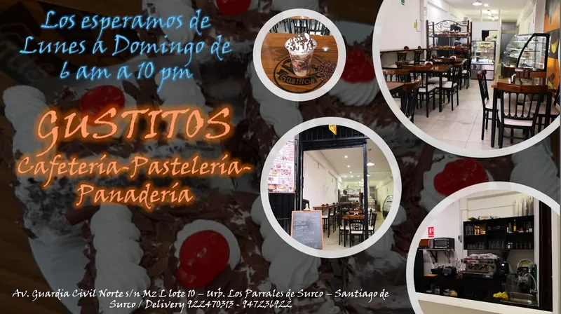 GUSTITOS CAFETERIA, PASTELERIA Y PANADERIA