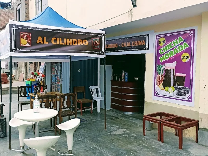 Carnes al cilindro y caja china