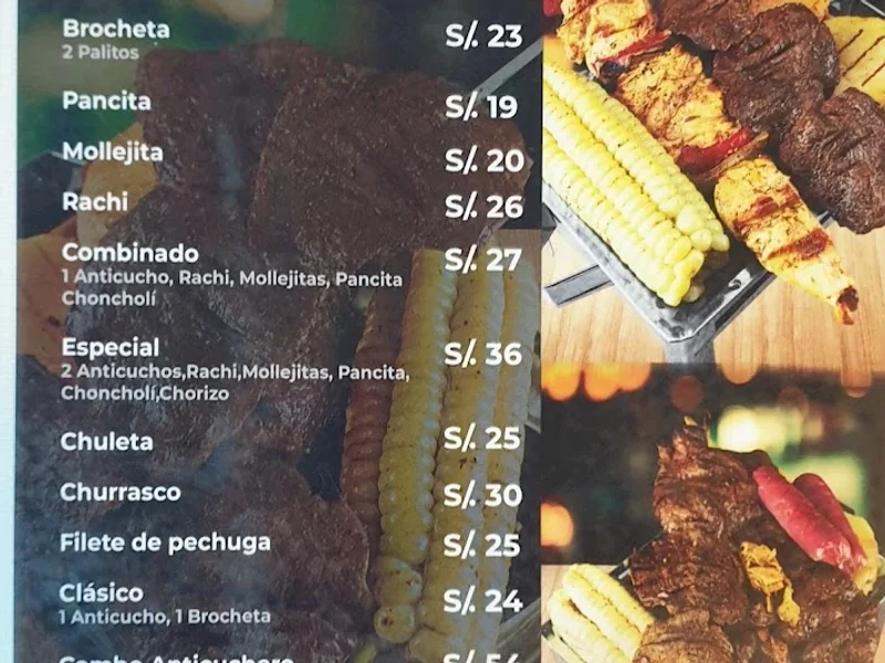 ANTICUCHERÍA DE TORO CORAZON