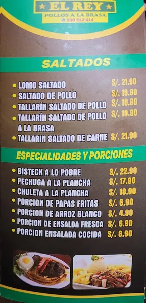 Pollos A La Brasa El Rey$