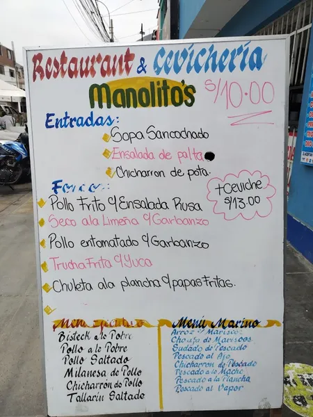 Restaurant & cevichería Manolitos