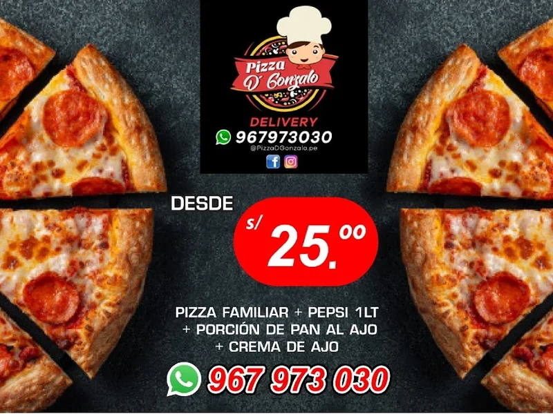 Pizza DGonzalo Local Flamencos