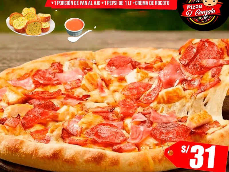 Pizza DGonzalo Local Abutardas