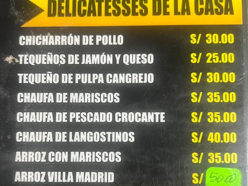 Villa Madrid Tasca Restaurant