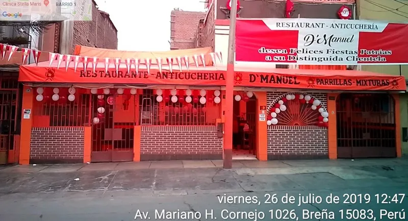 Restaurante Anticuchería D' Manuel es calidad