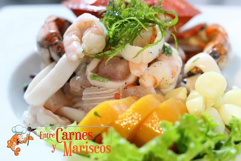 Entre Carnes y Mariscos