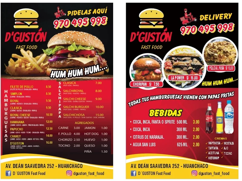D'GUSTÓN Fast Food