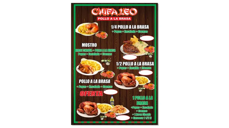 CHIFA LEO Pollos a la Brasa