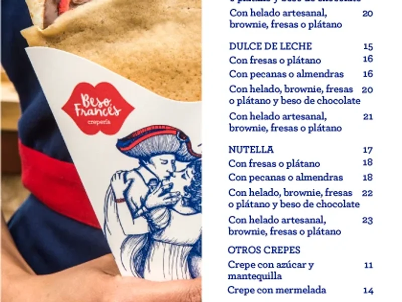 Beso Frances Crepería