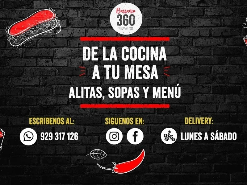 Barranco 360 -Food & Drinks (Ceviches - Parrillas )