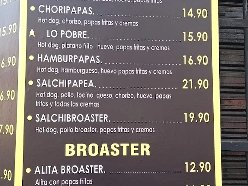 Salchipapea Burger