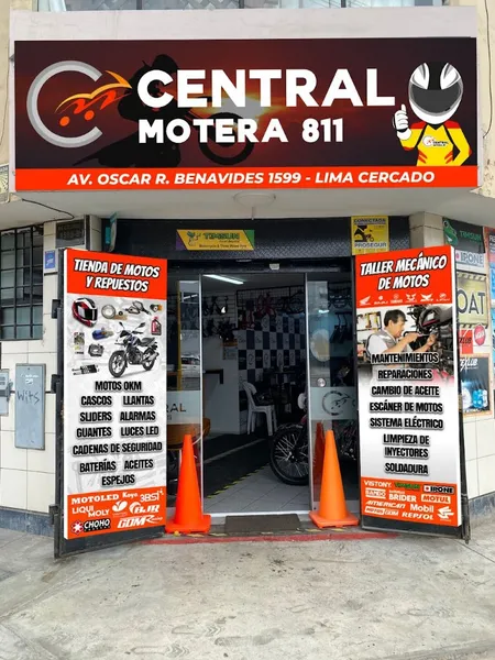 Central Motera 811- Taller Mecánico de Motos Multimarca - Tienda de Repuestos y Accesorios