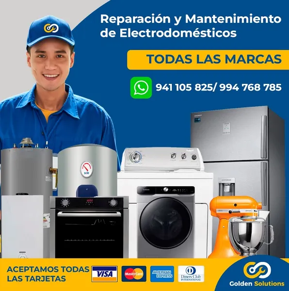 Servicio Técnico de Refrigeradoras, Secadoras, Lavadoras, Termas, Termotanques GS
