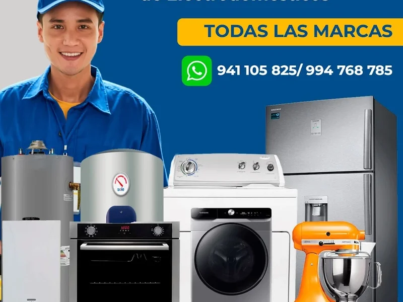 Servicio Técnico de Refrigeradoras, Secadoras, Lavadoras, Termas, Termotanques GS
