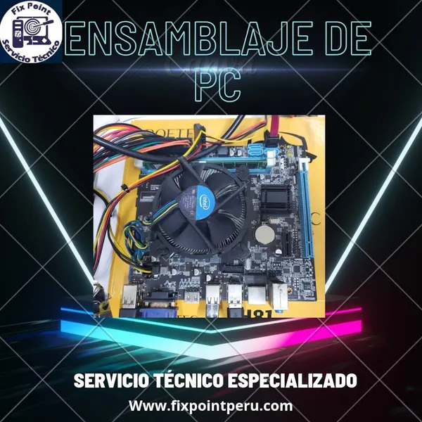 SERVICIO TECNICO DE COMPUTADORAS, LAPTOP, AIO - FIXPOINT PERU