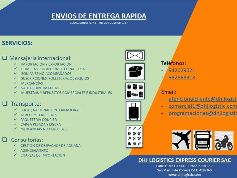 DHJ LOGISTICS EXPRESS COURIER S.A.C.