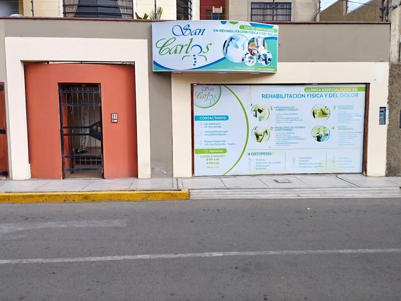 SAN CARLOS CLÍNICA ESPECIALIZADA EN REHABILITACIÓN FÍSICA Y DEL DOLOR