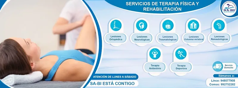 Centro de Terapia física y rehabilitación-SABI