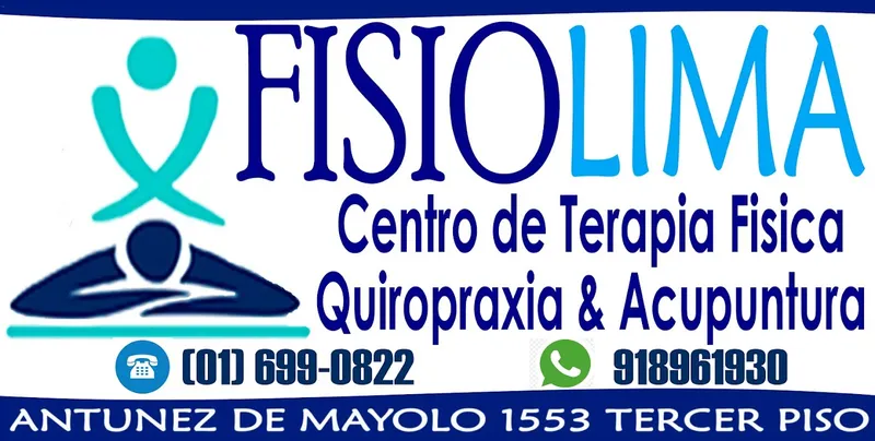 FISIOLIMA - Centro de Terapia Física, Quiropraxia y Acupuntura