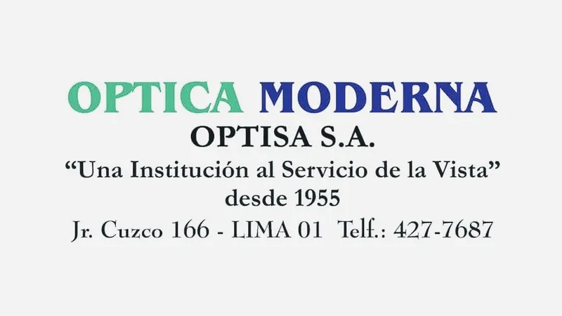 Óptica Moderna