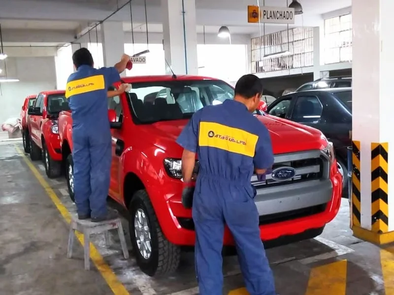 Automotriz Atahualpa ( Planchado y Pintura al horno, Mecánica General )