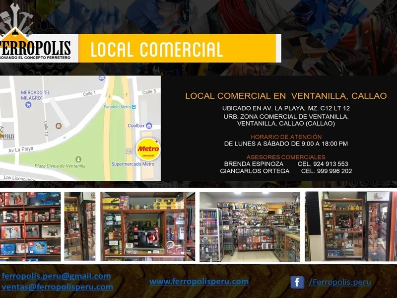 FERROPOLIS PERU - Tienda Minorista Económica de productos ferreteros