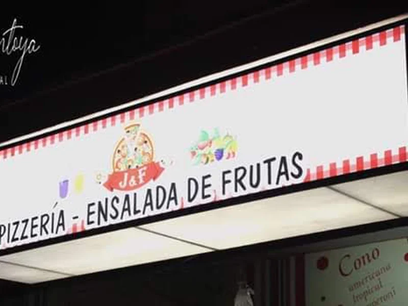 J&F Pizzería - Ensalada de frutas